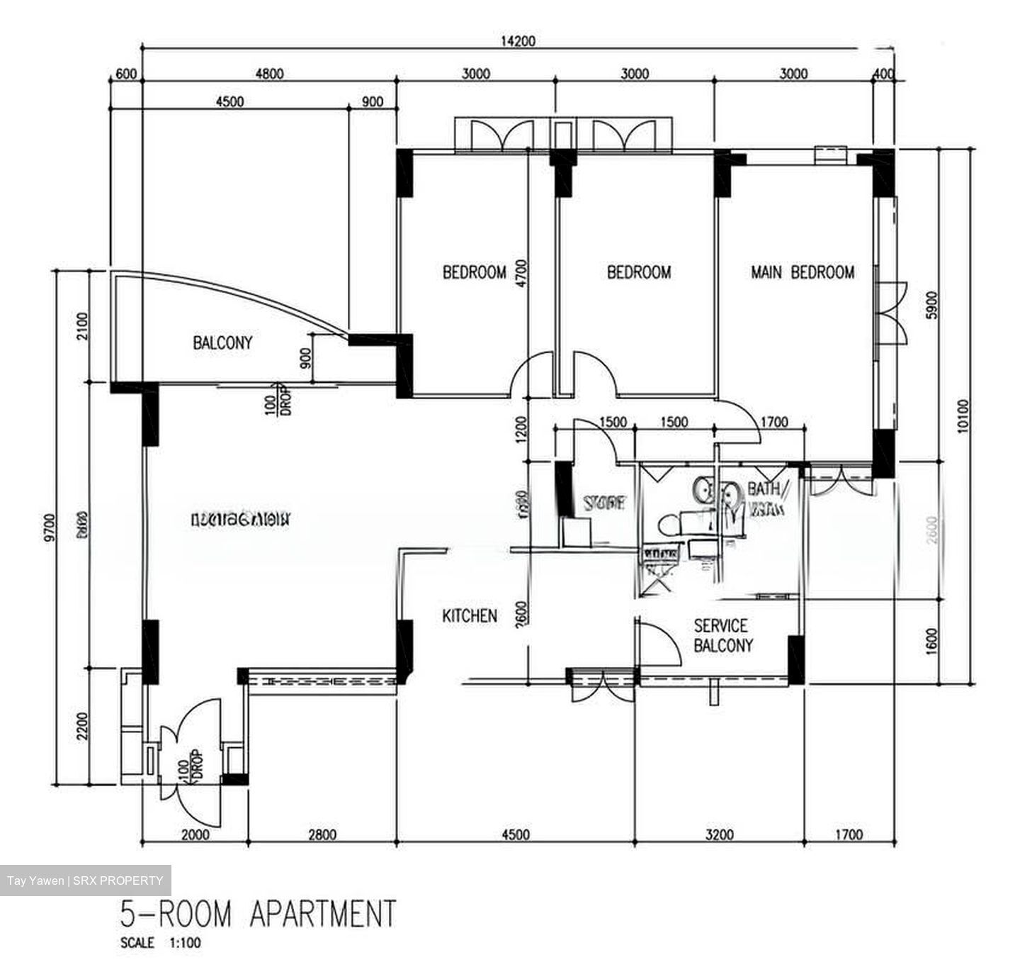 Blk 288F Bukit Batok Street 25 (Bukit Batok), HDB 5 Rooms #594468551